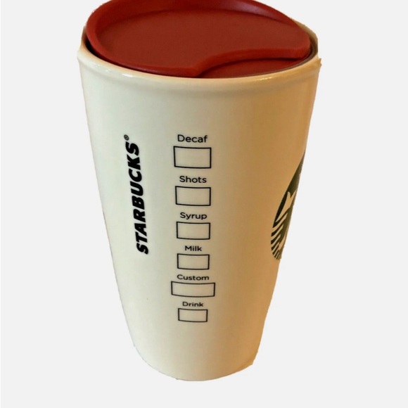 Disney Travel Tumbler - Happy Holidays Starbucks- 2021‎ Disneyland  NWT